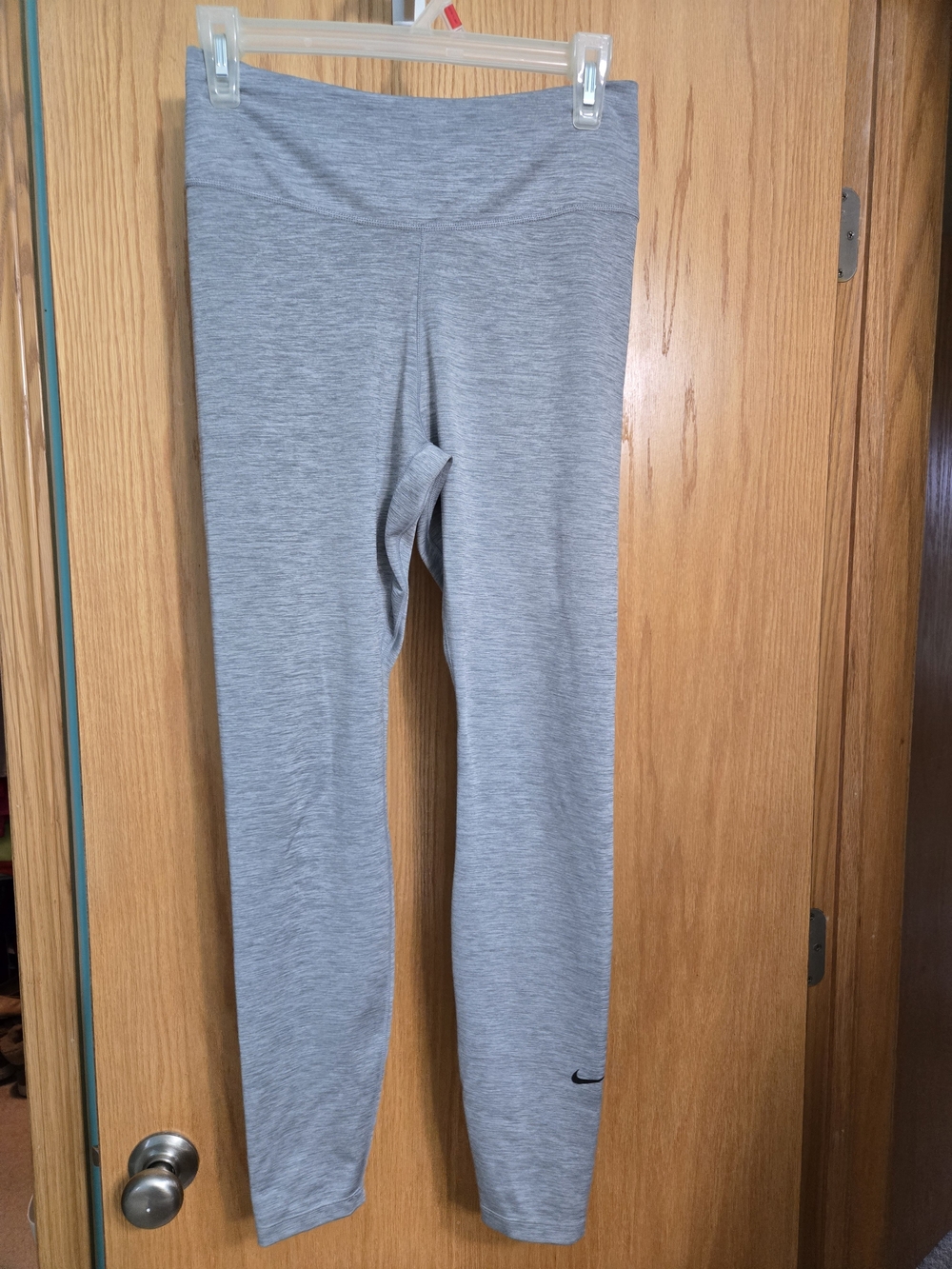 Nike Light Gray Athletic Leggings